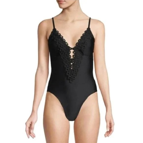 Mandalay One-Piece Swimsuit Black - Picture 1 of 4